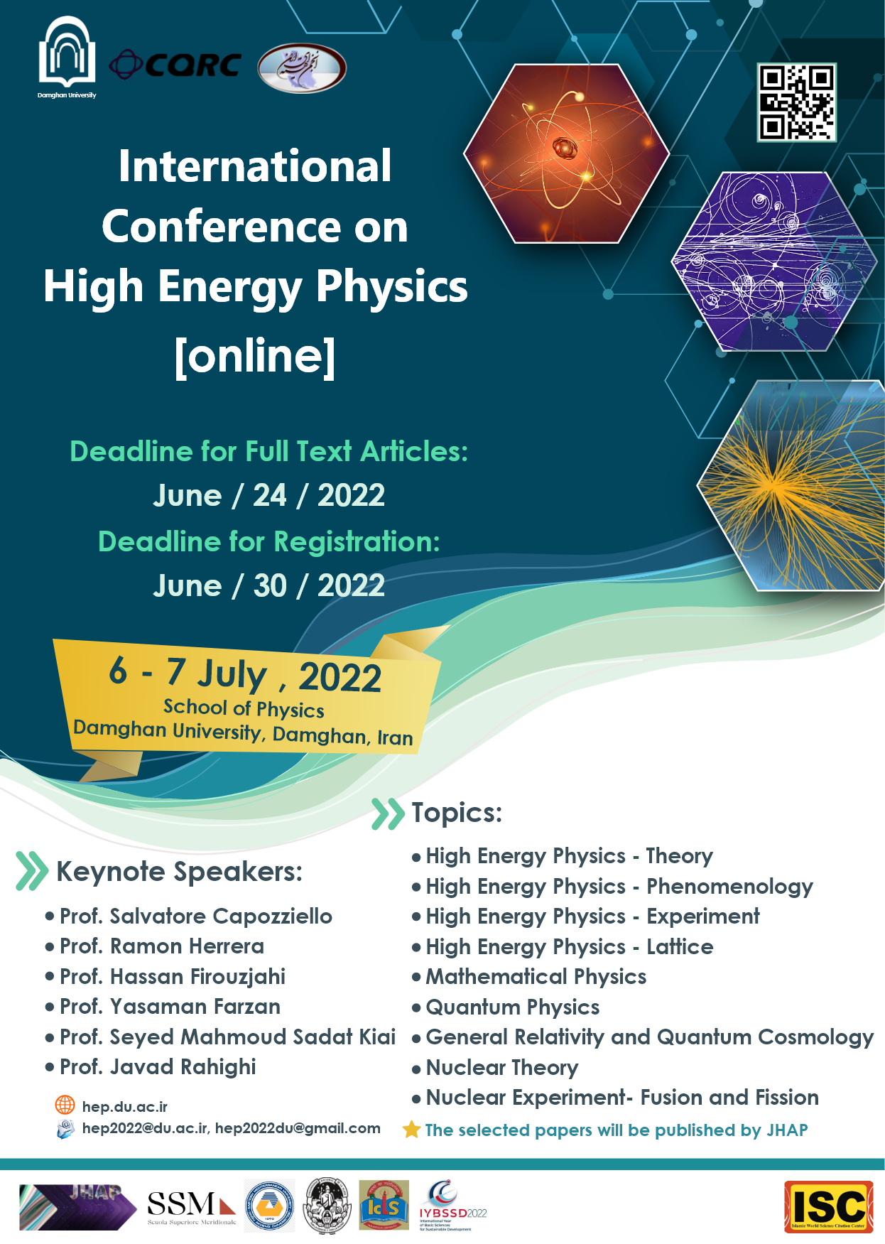 کنفرانس بین المللی فیزیک انرژی های بالا